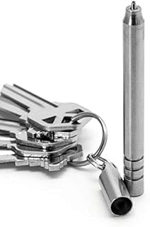KeySmart NanoPen | Mini Pen with Stainless Steel Keychain