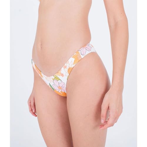 Bas de bikini Hurley Flowerbomb avec sa coupe haute gainante et son imprimé