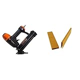 WEN 61741 4-in-1 18-Gauge Pneumatic Flooring Nailer and Stapler with Case, Black & B&C Eagle 9038...