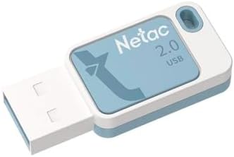 PENDRIVE 8GB UA31 EM PLASTICO AZUL USB 2.0 NETAC NT03UA31N-008G-2...