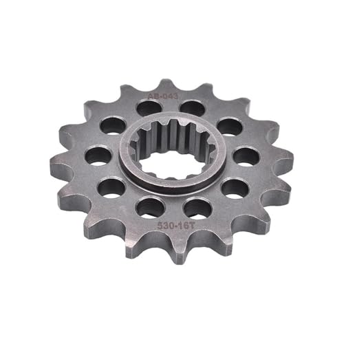 Pignon 16 dents 530 pour CBR954 et CBF1000 longévité accrue