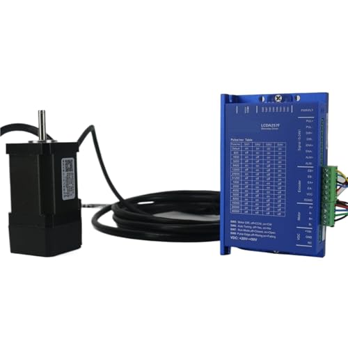 Moteur pas à pas boucle fermée Nema 17 avec driver LCDA257F 6A DC 30-100V