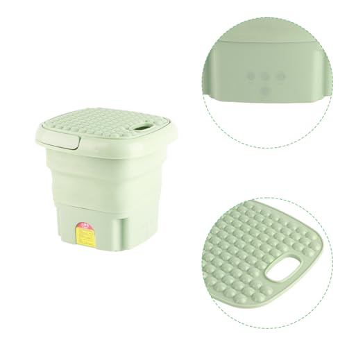Mini Máquina De Lavar Portátil, Lavadora Pequena Dobrável Tipo Balde Desidratador 3 Modos Limpeza Pr