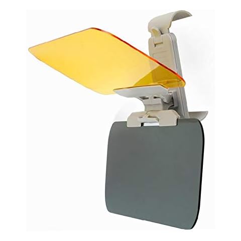 Driver Car Sun Visor,Day Night Visor Extender,Prevent Light from Protecting the Eyes Reduce Visual Fatigue,HD Car Anti-Glare Day Night Rotatable Lens Vision Driving Visor Cover