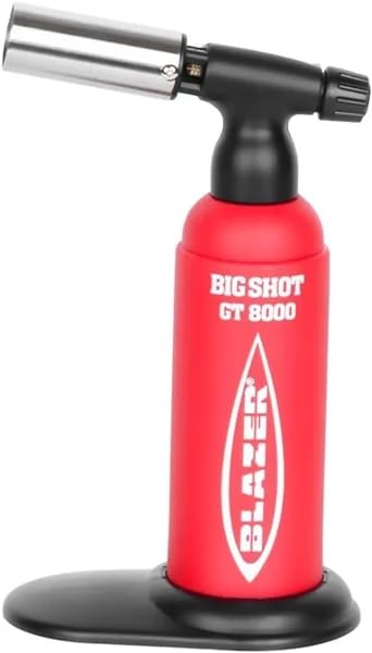 Blazer Industrial Torch Lighter Big Shot GT 8000 Red Glow in The Dark