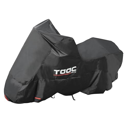 Housse moto TAAC étanche 5000mm avec sangle anti-flottement pour hiver