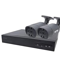 Amazon.co.jp: WTW 塚本無線 500万画素XPoE2台セット バレット型