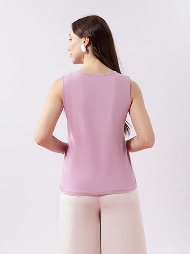 Image of FYLTR Women's 100% Cotton Sleeveless | V-Neck Regular Fit Top | Western Tops for Women