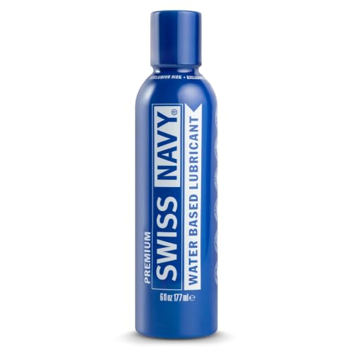 Image of Swiss Navy Premium Water-Based Lubricant - 6 oz | Lubricating Gel for Men, Women & Couples - Toy Safe - Non-Staining Formula - Compatible with Latex & Condoms