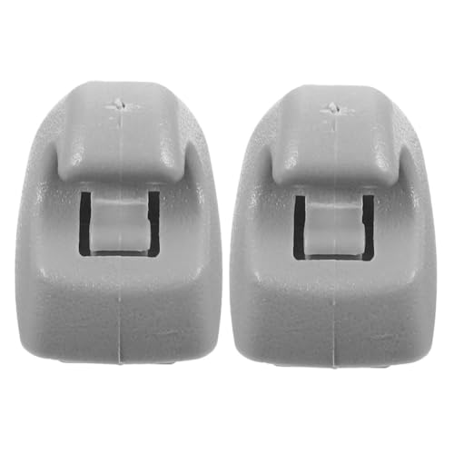 Luxshiny 2 Piezas Soporte De Parasol Clips De Sujeción para Parasol De Coche Clip De Fijación Interior para Uso Coches Sol Fabricado Material Resistente Adecuado para Visera Solar
