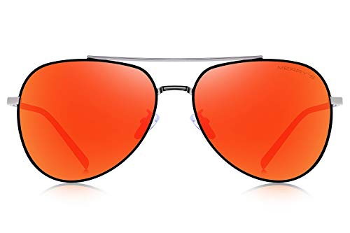 MERRY'S Military Style Classic Polarized Sunglasses Unisex Polarized Vintage Sun Glasses for Men/Women2