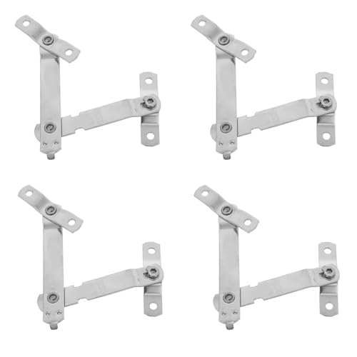 Limitador de seguridad para ventanas correderas de acero inoxidable en hoteles y casas 2