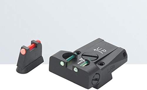 LPA SIGHTS Set for CZ 75/75B/85, (Dovetail Front Sight). Roll pin Front Sight (NO SP01 Shadow) - TTF86CZ