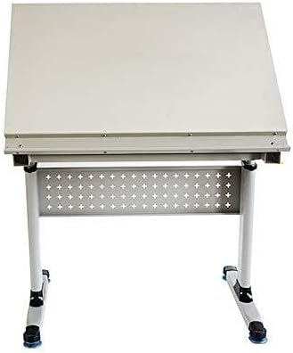 MEEDEN 製図テーブル 木製 製図台 昇降式 傾斜可能 高さ、角度調節