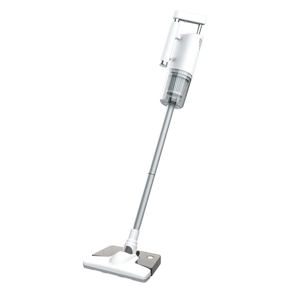 Aspirapolvere 2 in 1 Senza Fili, lavapavimenti, lavapavimenti a Secco e a Umido, con Serbatoio dell'Acqua, aspirazione Verticale 12000Pa e lavapavimenti duri, peli di Animali (bian