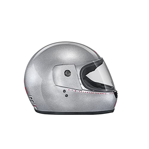 Image of Studds Bravo Helmet (Silver Grey, XL)