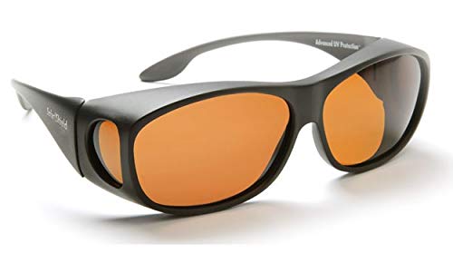 Solar shield Classic Sunglasses fits Over Prescription Eye wear Medium