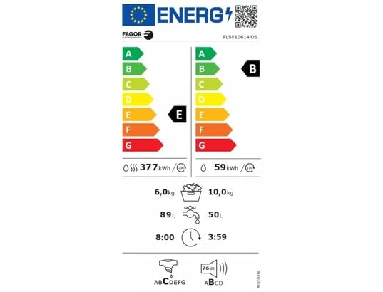 FAGOR Lave linge sechant Frontal FLSF10614IDS