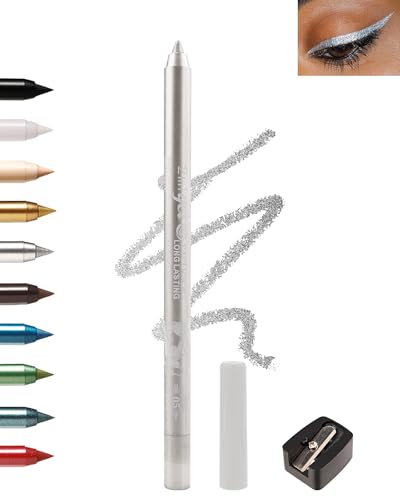 Delineador de ojos plateado en gel Lestpola miniatura 1