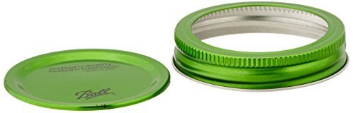 Loew-Cornell Ball Color 6-Pack Lids and B and s, Green by Loew-Cornell