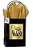 Celebrate Next Black & Gold 75th Birthday/Anniversary Cheers Themed Small Party Favor Gift Bags with Tags -12pack