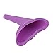 Travel Urinal for Women, New Female Women Travel Camping Toilet Accessories Outdoor Portable Urinal Funnel (Purple)