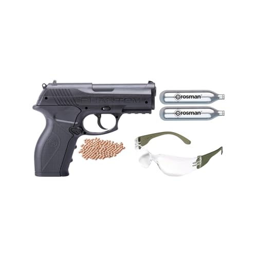Crosman Phantom P10KT CO2-Powered Semi-Auto BB Air Pistol Kit
