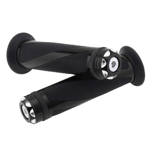 Poignées de guidon moto universelles 22mm 7/8 pouces pour motocross gauche droite