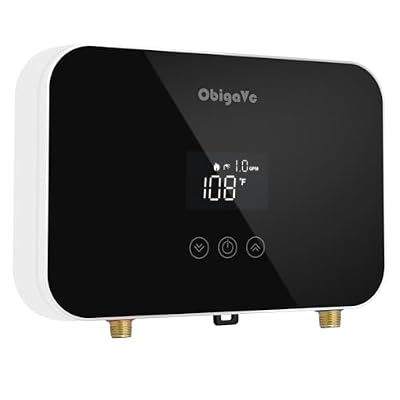 Tankless Water Heater Electric 8KW, Compact on Demand Instant Hot Water Heater Electric for Under Sink, Shower 240V.