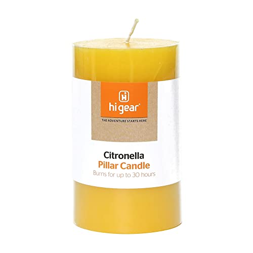HI-GEAR CITRONELLA PILLAR, Yellow, One Size