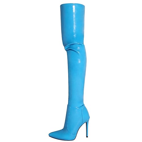 Bottes de Mode pour Femmes et bottes de chevalier au design pointu raffiné