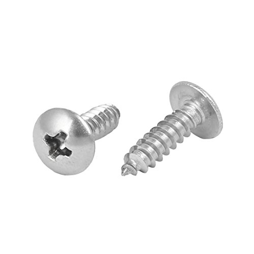 Tornillos autorroscantes M4x14 mm acero inox 316 20 u miniatura 2