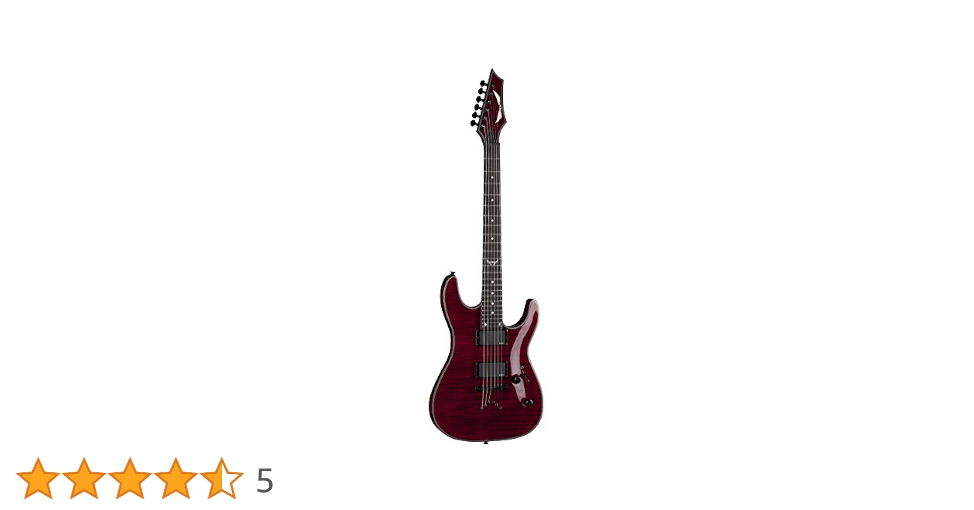 Dean C450 FM SC Custom 450 Flame Top Electric Guitar with