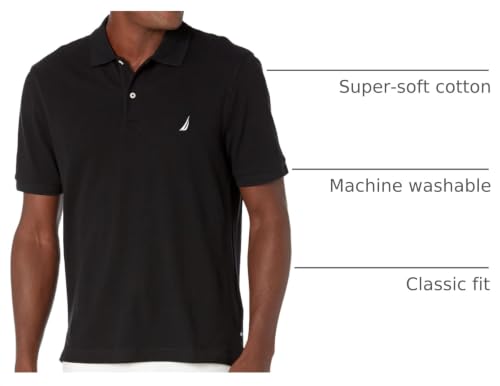 Nautica Polo para Hombre Classic Fit Deck miniatura 4