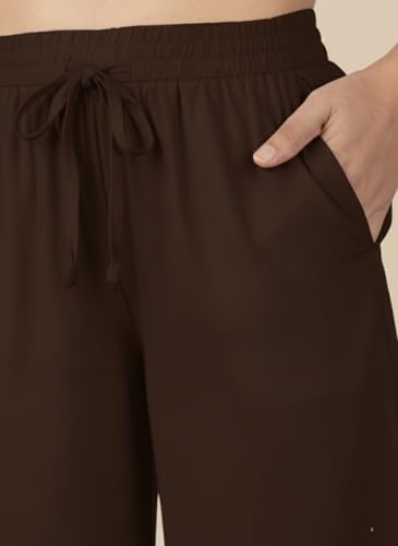 Image of Moirai Super Soft Viscose Rayon Palazzo Pants for Women Relaxed & Regular Fit Solid Palazzo for Women & Girls Casual Ethnic Wear