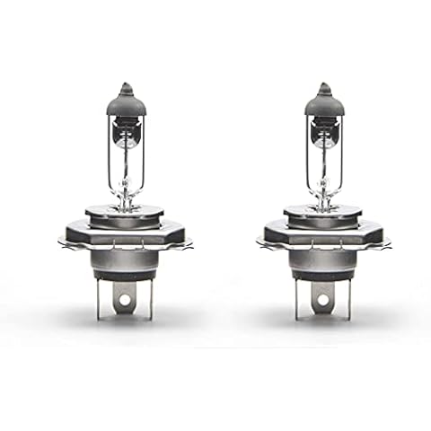 BISOMO 2x E- geprüfte HS1 - PX 43T Halogen Lampen - 12V - 35/35W - E- Zeichen für Roller Motorrad Cover