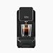 Tchibo Qbo ONE Premium Kapselmaschine inkl. 16 recyclebaren Qbo Kaffeekapseln für Espresso, Caffè Crema und Caffè Grande, hochwertiges, kompaktes, innovatives Design, Soft Black