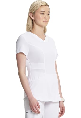 Infinity Cherokee V-Neck Women's Nurse Scrub Top, 4-Way Stretch, Superior Performance and Comfort CK623A