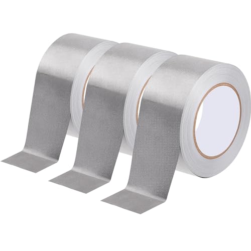 Image of Amylove 3 Roll Double Conductive Fabric Tape Cloth Conductive Adhesive Tape Roll(2in x 65ft)