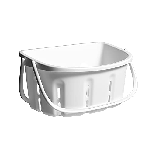 Mdfql Portable Shower Caddy Basket, Plastic Organizer Storage Tote With Handles, For Bathroom, College Dorm Room Essentials, Kitchen, Camp, Gym,White #TOP15
