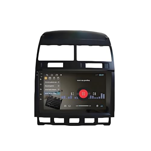 Sistema de navegación Radio estéreo para Coche con Pantalla de 9 Pulgadas, Android 13,navegación GPS,CarPlay,Auto,Compatible para VW