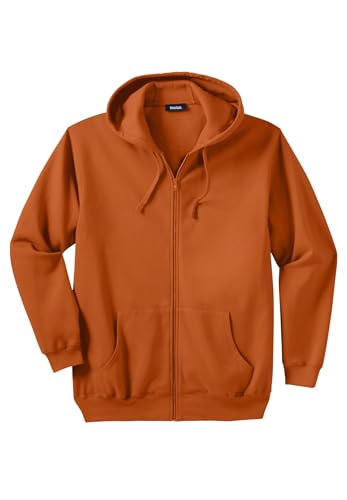 Image of KingSize Men's Big & Tall Fleece Zip-front Hoodie Jacket