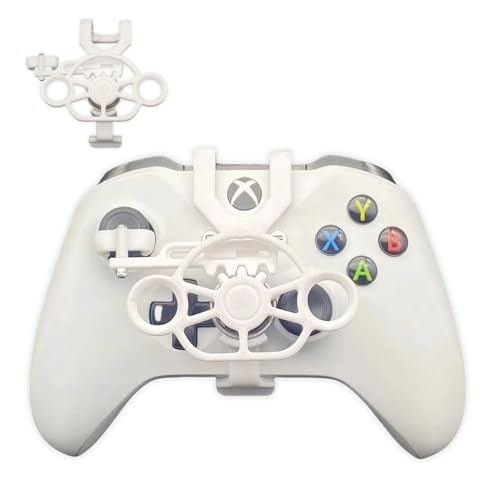 CHOWONE Xbox Series X|S Game Controller Mini Steering Wheel Remote Control Replacement Accessory for Xbox One Racing Games Controller Steering Wheel Attachment
