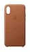Produktbild Apple Leder Case (für iPhone XS) - Sattelbraun