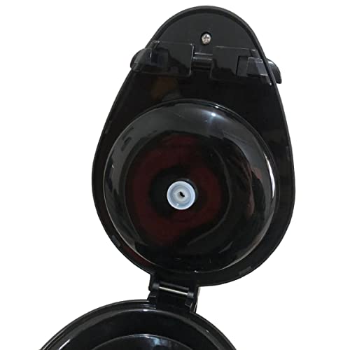 Garrafa Térmica Inox Preta Alavanca 2,5l Tereré Black Erva