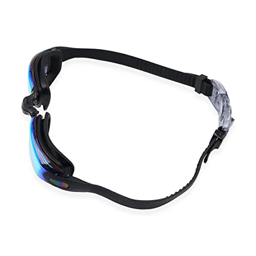 Tiardey Swimming Goggles Anti Fog Swim Goggles Waterproof No Leak UV Protection Goggles for Adult Men Women Kids(Black) - Image 4
