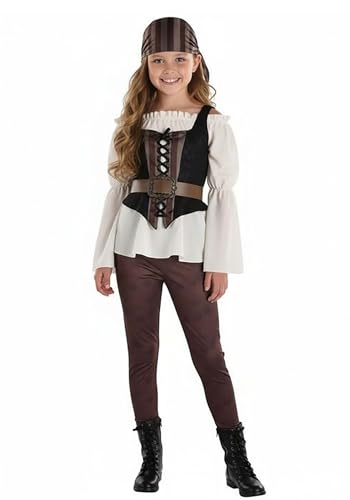 Disfraz completo pirata para niñas talla Small