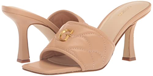 Guess Women's Yana Heeled Sandal, Sand 110, 7 #TOP6