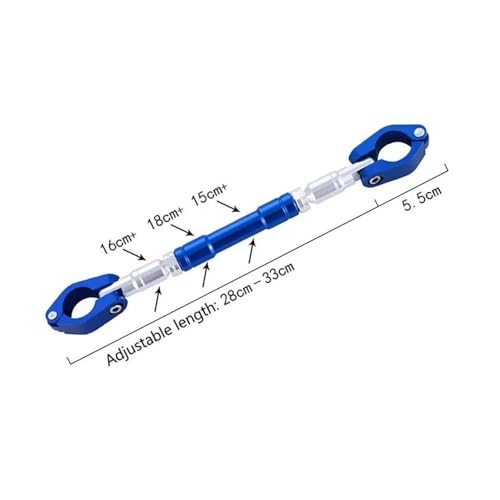 Barra transversal universal de 22mm para manillar de motocicleta con soporte ajustable color3 2
