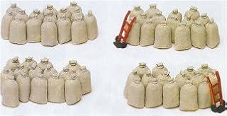 Preiser Models HO Sacks (60) w/2-Hand Carts (Kit)